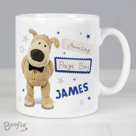 Personalised Boofle Blue Wedding Mug Extra Image 2